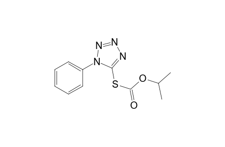 Carbonothioic acid, O-(1-methylethyl) S-(1-phenyl-1H-tetrazol-5-yl) ester