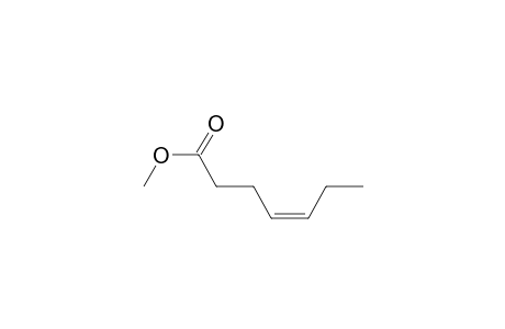 4-Heptenoic acid, methyl ester, (Z)-