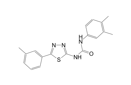 N-(3,4-dimethylphenyl)-N'-[5-(3-methylphenyl)-1,3,4-thiadiazol-2-yl]urea