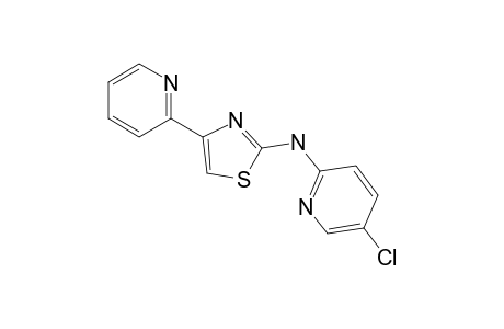 5-Chloro-N-[4-(2-pyridinyl)-1,3-thiazol-2-yl]-2-pyridinamine