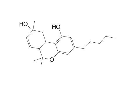 6H-Dibenzo[b,d]pyran-1,9-diol, 6a,9,10,10a-tetrahydro-6,6,9-trimethyl-3-pentyl-, [6aR-(6a.alpha.,9.beta.,10a.beta.)]-