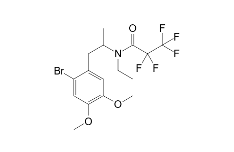 N-Ethyl-2-bromo-4,5-dimethoxyamphetamine PFP