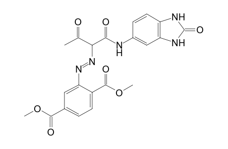 2,5-Dimethoxycarbonylaniline -> 5-n-acetoacetylaminobenzimidazolone