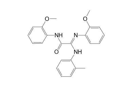 N-(2'-Methoxyphenyl)-2-[(2'-methoxyphenyl)imino]-2-(2'-tolylamino)acetamide