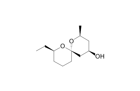 (2S,4R,6R,8R)-8-Ethyl-2-methyl-1,7-dioxaspiro[5.5]undecan-4-ol