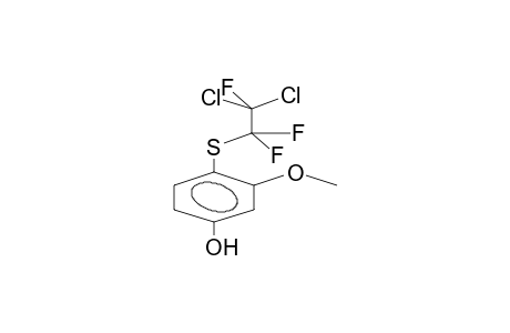 4-(2,2-DICHLORO-1,1,2-TRIFLUOROETHYLTHIO)-3-METHOXYPHENOL