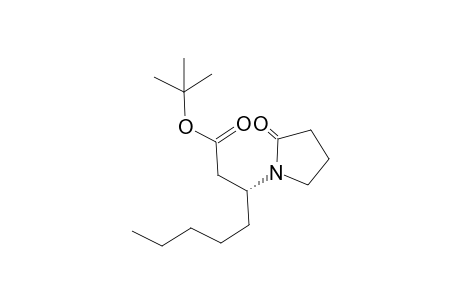 (3R)-3-(2-ketopyrrolidino)caprylic acid tert-butyl ester