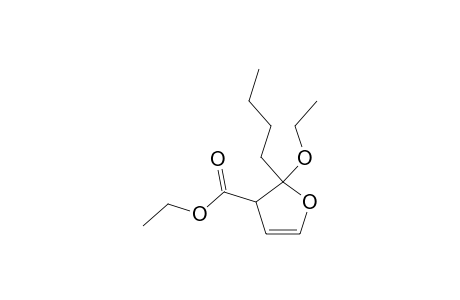 Ethyl 2-butyl-2-ethoxyfuran-3-carboxylate