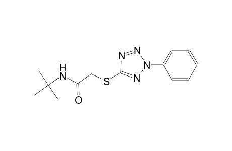N-tert-Butyl-2-(2-phenyl-2H-tetrazol-5-ylsulfanyl)-acetamide