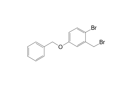 2-Bromo-5-(benzyloxy)benzyl Bromide