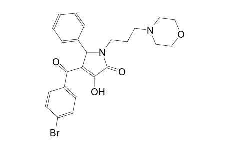 4-(4-bromobenzoyl)-3-hydroxy-1-[3-(4-morpholinyl)propyl]-5-phenyl-1,5-dihydro-2H-pyrrol-2-one