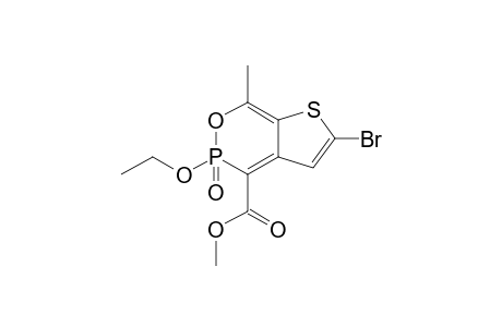 Methyl 2-bromo-5-ethoxy-7-methyl-5H-thieno[3,2-d][1,2]oxaphosphinine-4-carboxylate 5-oxide,