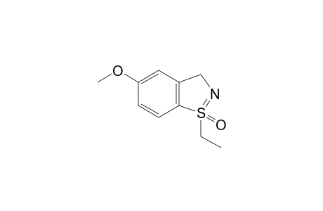 1-Ethyl-5-methoxy-3H-1.lambda.4-benzo[d]isothiazole 1-oxide