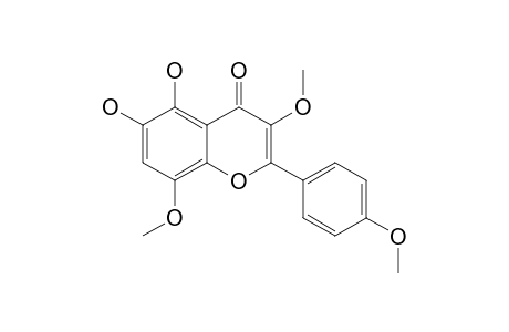 5,6-DIHYDROXY-3,8,4'-TRIMETHOXYFLAVONE