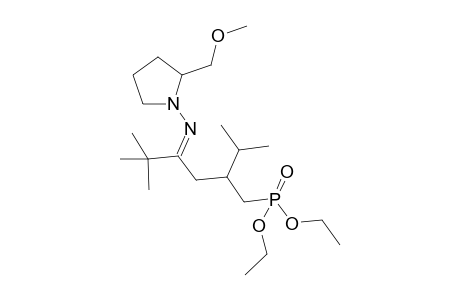1-[1'-(t-Butyl)-3'-(diethoxyphosphoryl)methyl]-4'-(methylpentylidene)amino]-2-methoxymethylpyrrolidine