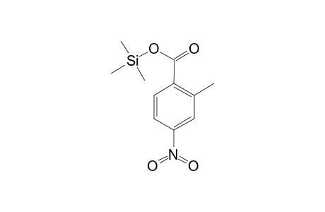 Benzoic acid <3-methyl-4-nitro->, mono-TMS