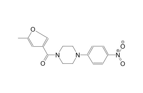 piperazine, 1-[(5-methyl-3-furanyl)carbonyl]-4-(4-nitrophenyl)-