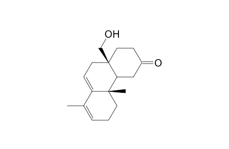 1,4,4a,4b,5,6,10,10a-Octahydro-10a.beta.-hydroxymethyl-4b.beta.,8-dimethyl-3(2H)-phenanthrenone