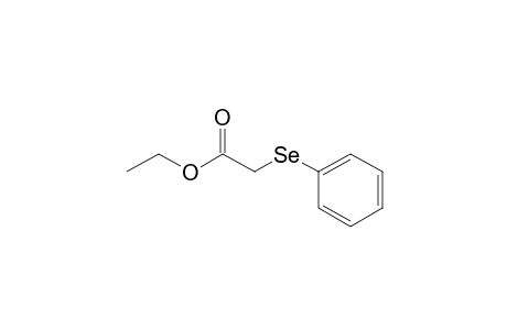 Acetic acid, 2-(phenylseleno)-, ethyl ester