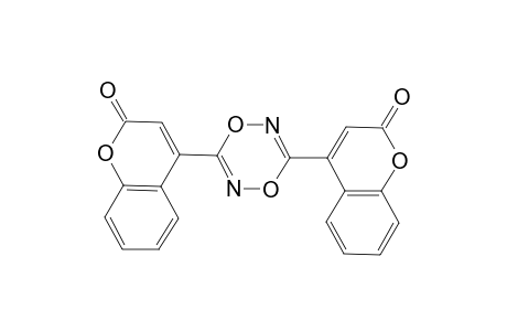 4-[6-(2-ketochromen-4-yl)-1,4,2,5-dioxadiazin-3-yl]coumarin