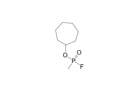 Phosphonofluoridic acid, methyl-, cycloheptyl ester