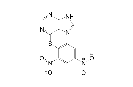 9H-purine, 6-[(2,4-dinitrophenyl)thio]-