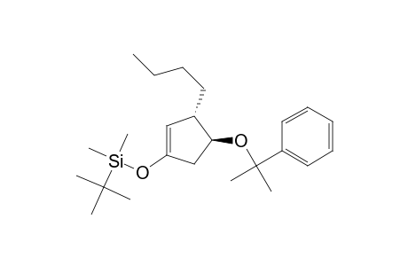 Silane, [[3-butyl-4-(1-methyl-1-phenylethoxy)-1-cyclopenten-1-yl]oxy](1,1-dimethylethyl)dimethyl-, trans-