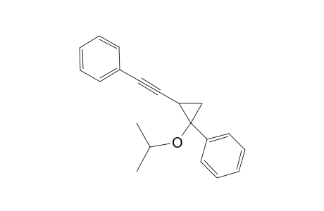 Cyclopropane, 1-isopropyloxy-1-phenyl-2-phenylethynyl-