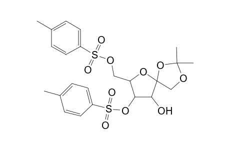 1,2-O-Isopropylidene-4,6-di-O-tosyl-.beta.,D-fructofuranose