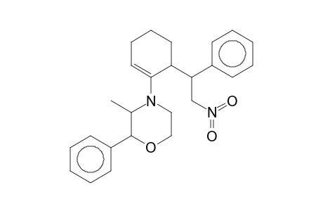 3-Methyl-4-[6-(2-nitro-1-phenylethyl)-1-cyclohexen-1-yl]-2-phenylmorpholine