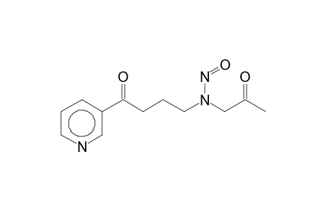 N-Nitroso-1-(2-oxo-propylamino)-4-pyridin-3-yl-butan-4-one