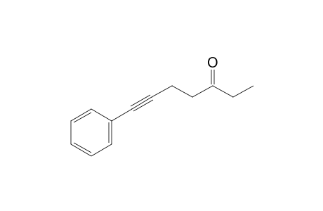 7-Phenyl-6-heptyn-3-one