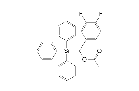 [Acetoxy[3',4'-difluorophenyl]methyl]triphenylsilane