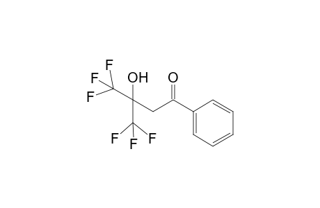 4,4,4-Triflulro-3-hydroxy-3-methyl-1-phenyl-3-trifluoromethylbutan-1-one