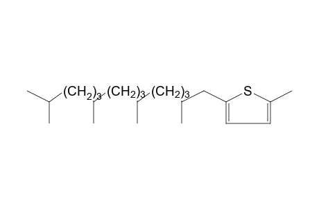 2-METHYL-5-(2,6,10,14-TETRAMETHYLPENTADECYL)THIOPHENE