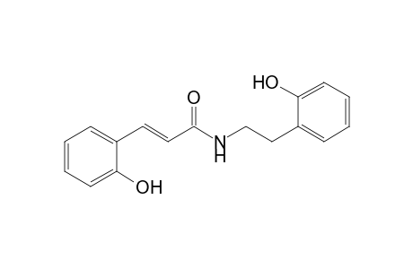 N-[2-(Hydroxy)phenyl]ethyl-3-(2-hydroxyphenyl)-trans-2-propenamide