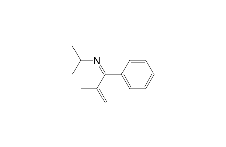 2-Propanamine, N-(2-methyl-1-phenyl-2-propenylidene)-, (E)-