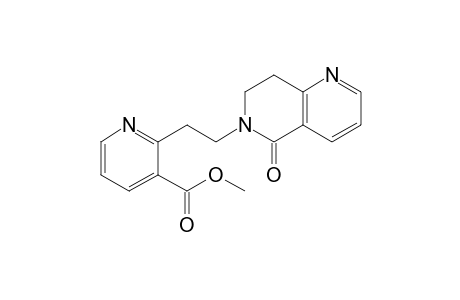 2-[2-(5-keto-7,8-dihydro-1,6-naphthyridin-6-yl)ethyl]nicotinic acid methyl ester