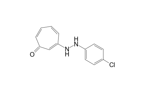 3-[2-(4-Chlorophenyl)hydrazino]tropone