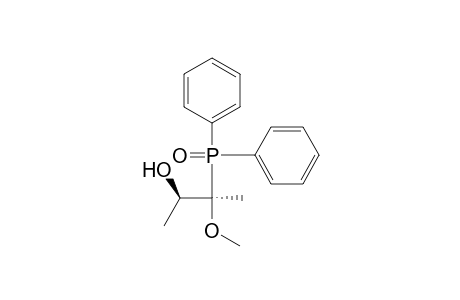 2-Butanol, 3-(diphenylphosphinyl)-3-methoxy-, (R*,R*)-