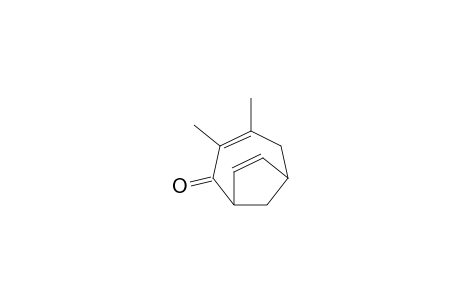 Bicyclo[4.2.1]nona-3,7-dien-2-one, 3,4-dimethyl-