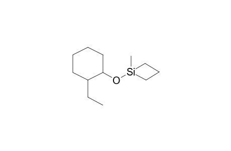 2-Ethylcyclohexyl 1-methyl-1-siletanyl ether