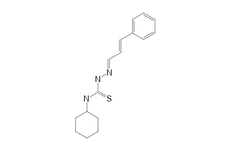 CINNAMALDEHYDE-4-CYCLOHEXYL-THIOSEMICARBAZONE