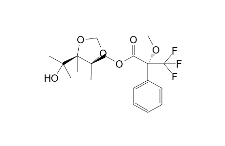 (2'R,3S,4R)-5-[2'-Methoxy-2'-(trifluoromethyl)phenylacetoxy]-2,3,4-trimethyl-3,4-methylenedioxy-2-pentanol