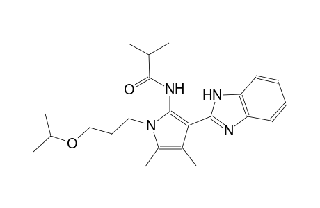 propanamide, N-[3-(1H-benzimidazol-2-yl)-4,5-dimethyl-1-[3-(1-methylethoxy)propyl]-1H-pyrrol-2-yl]-2-methyl-