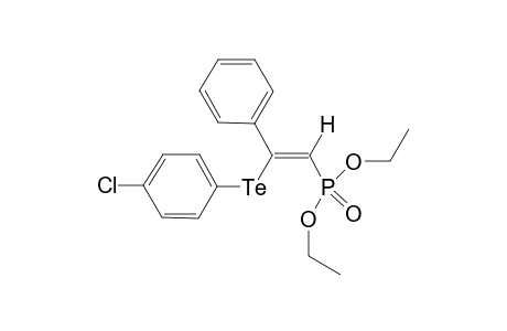 (Z)-1-(Diethoxyphosphonyl)-2-(4-chlorophenyltelluryl)-2-phenylethene