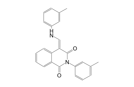 1,3(2H,4H)-isoquinolinedione, 2-(3-methylphenyl)-4-[[(3-methylphenyl)amino]methylene]-, (4E)-