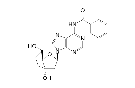 N(6)-Benzoyl-9-[2'-deoxy-3',5'-ethano-.beta.-D-ribofuranosyl]adenine
