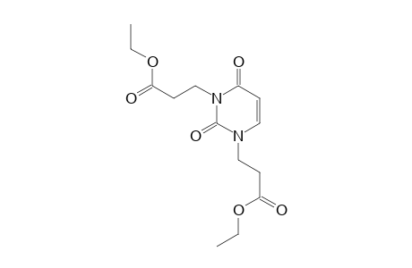 3-[3-(2-Ethoxycarbonyl-ethyl)-2,4-dioxo-3,4-dihydro-2H-pyrimidine-1-yl]-propionic acid ethyl ester
