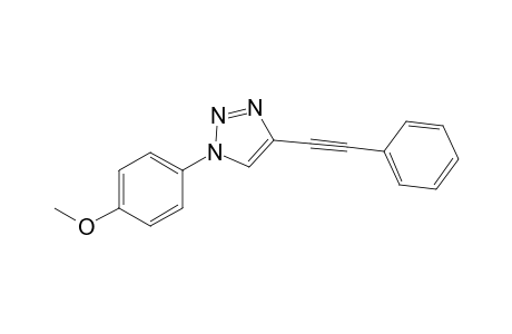 4-(Phenylethynyl)-1-(4-methoxyphenyl)-1H-1,2,3-triazole